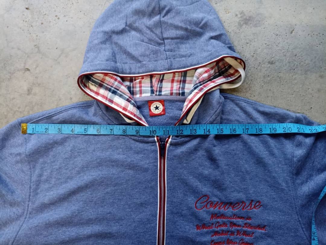 Converse Converse zipper Hoodie Size US L / EU 52-54 / 3 - 14 Thumbnail