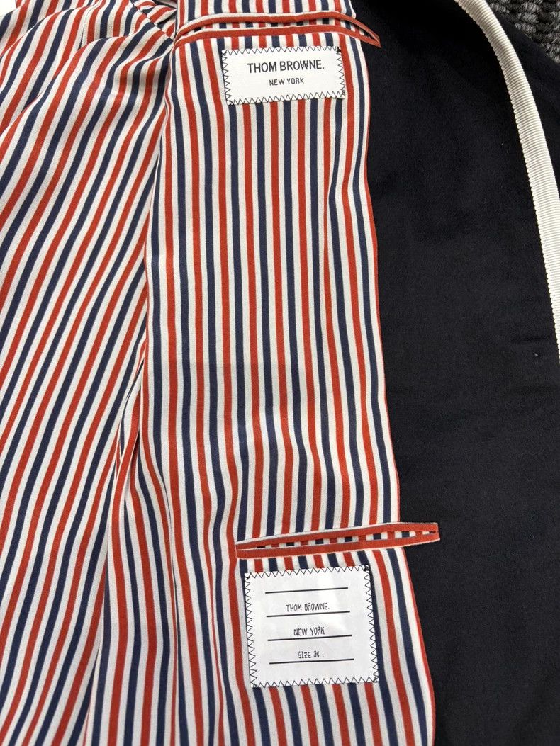 Thom Browne Thom Browne Medium and long length cashmere coat Size XS / US 0-2 / IT 36-38 - 5 Thumbnail