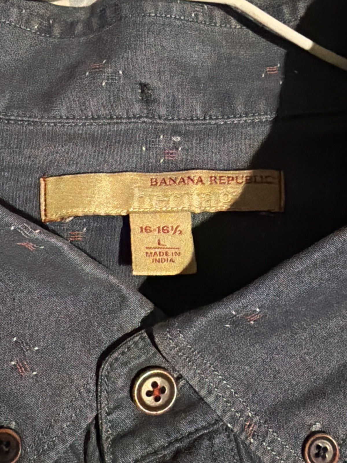 Banana Republic Banana republic made in india button up shirt large Size US L / EU 52-54 / 3 - 3 Thumbnail