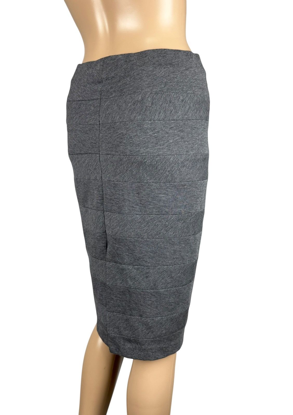Brunello Cucinelli Brunello Cucinelli Cotton Pencil Skirt Structured Striped Size 26" / US 2 / IT 38 - 7 Thumbnail