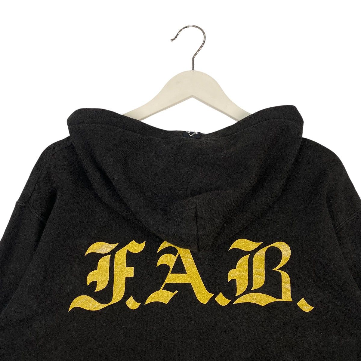Vintage Vintage Fab Hoodie Full Zip Sweater Black Pullover Jumper M Size US M / EU 48-50 / 2 - 7 Thumbnail