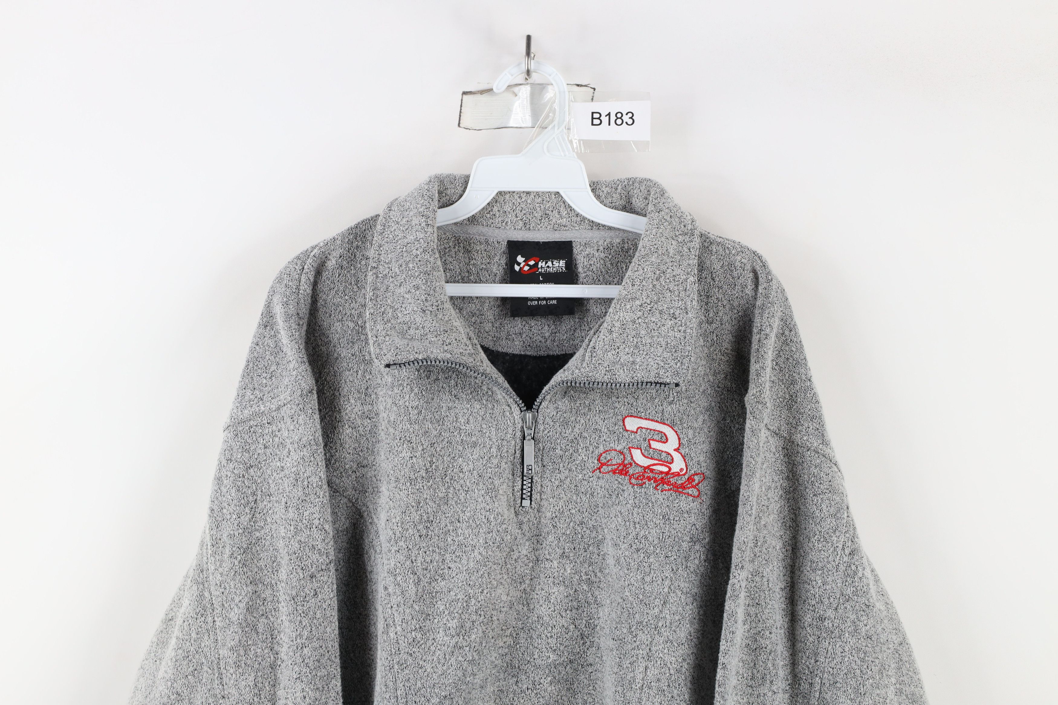 Vintage Vintage 90s NASCAR Spell Dale Earnhardt Terry Cloth Sweater Size L / US 10 / IT 46 - 2 Thumbnail