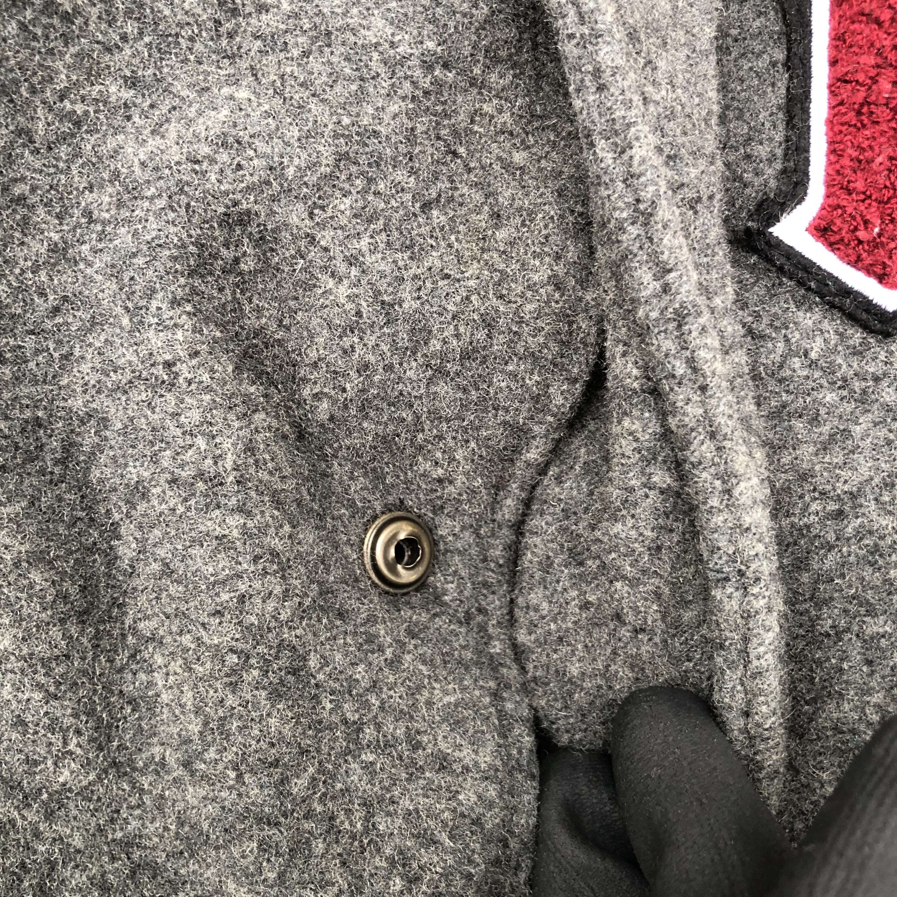 PERSON'S Mohair Wool Sleeve Leather varsity jacket Size US M / EU 48-50 / 2 - 4 Thumbnail