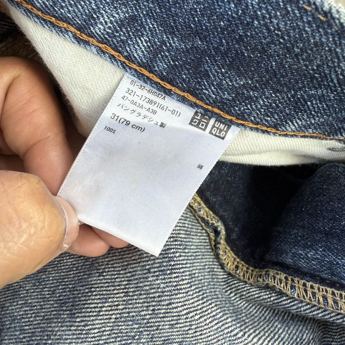 Japanese Brand Vintage Japanese faded Jean denim pants Size US 33 - 11 Thumbnail