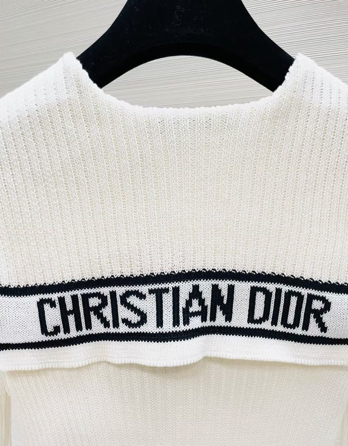 Dior Dior Sailor Collar Knit Sweater J33 Size XS / US 0-2 / IT 36-38 - 4 Thumbnail