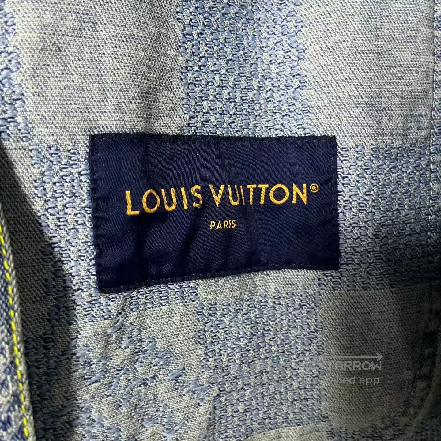 Louis Vuitton Louis Vuitton Blue Check Denim Jacket. Size US M / EU 48-50 / 2 - 2 Thumbnail