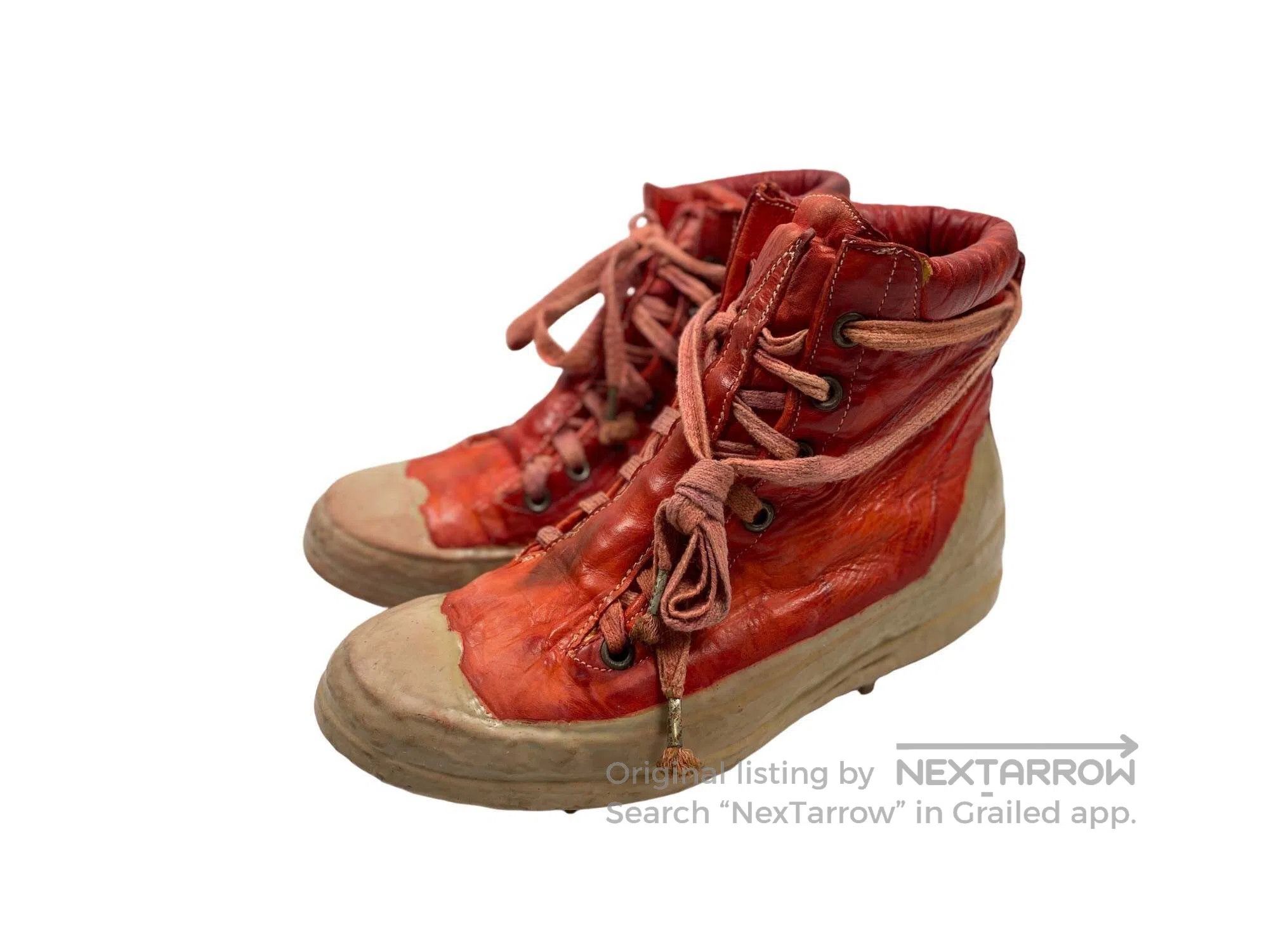 Carol Christian Poell Carol Christian Poell Blood Red Resin Kangaroo Leather Dis Size US 9 / EU 42 - 1 Thumbnail