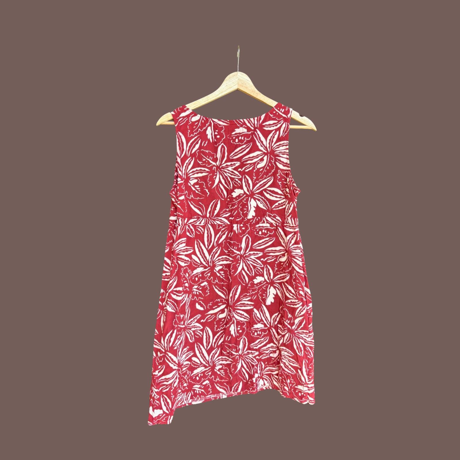 Patagonia VTG Sundress | Pataloha Red Floral Cotton | Aloha-core Size M / US 6-8 / IT 42-44 - 4 Thumbnail