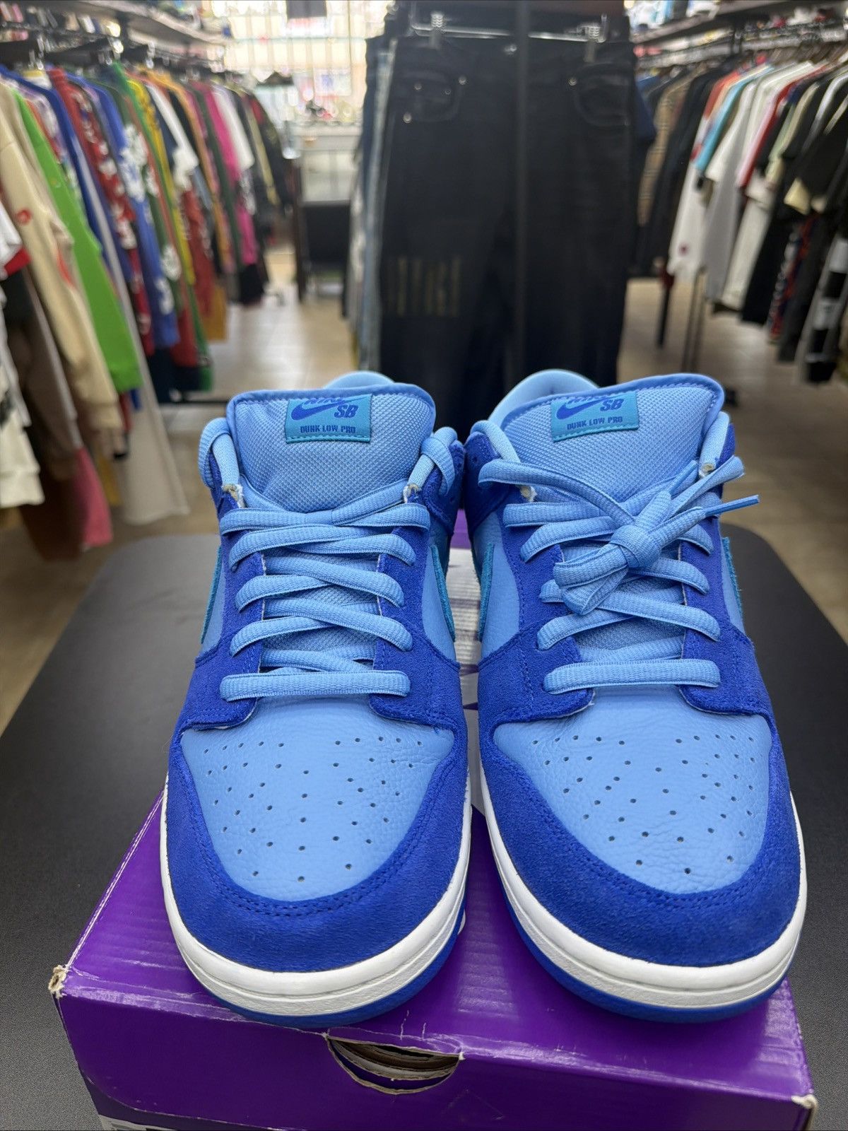 Nike SB Nike SB Dunk Low Pro Blue Raspberry Fruity Pack size 14 Size US 14 / EU 47 - 6 Thumbnail