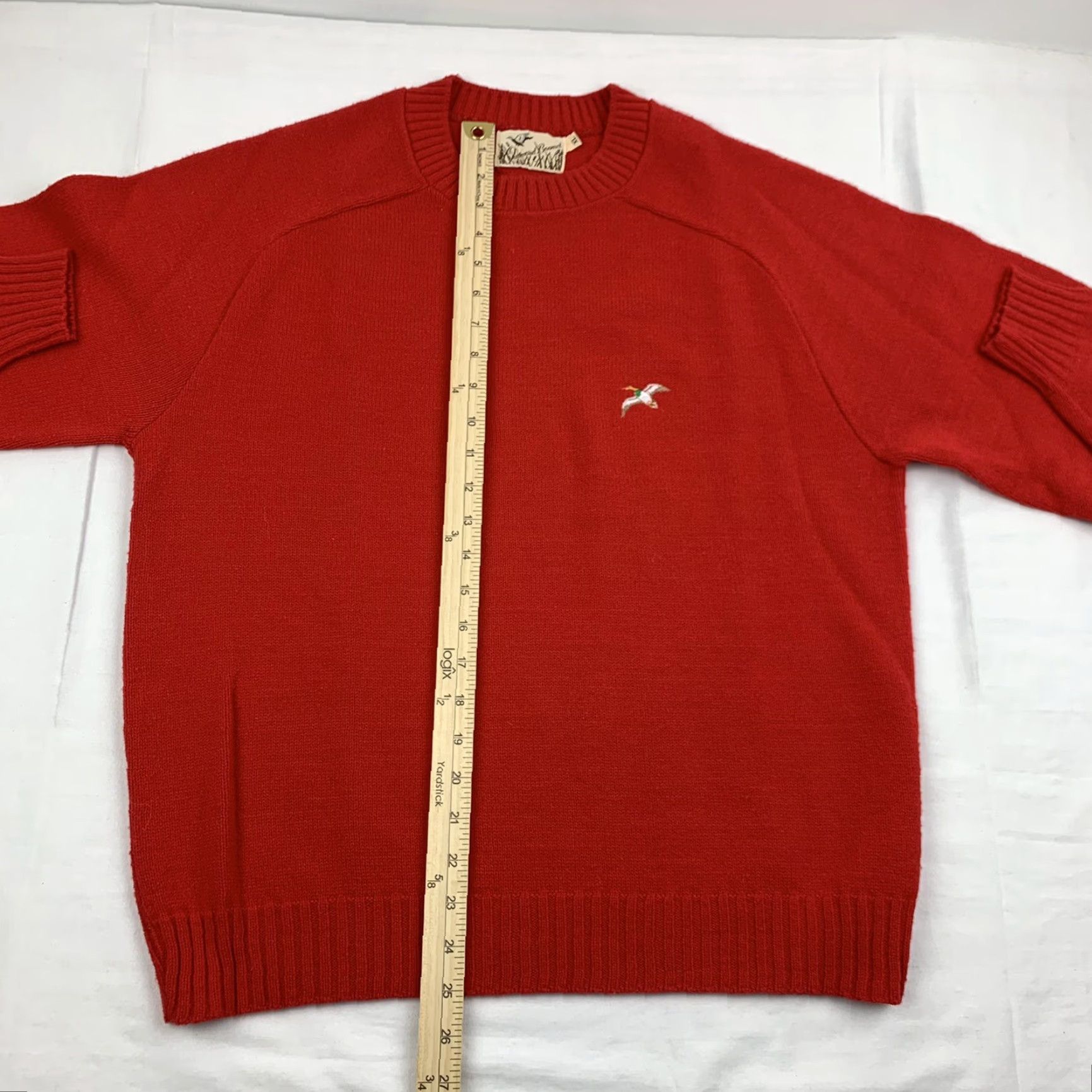 Vintage Vintage Outward Bound Sweater Adult XL Red Knitted Pullover Crewneck Outdoors Size US XL / EU 56 / 4 - 3 Thumbnail