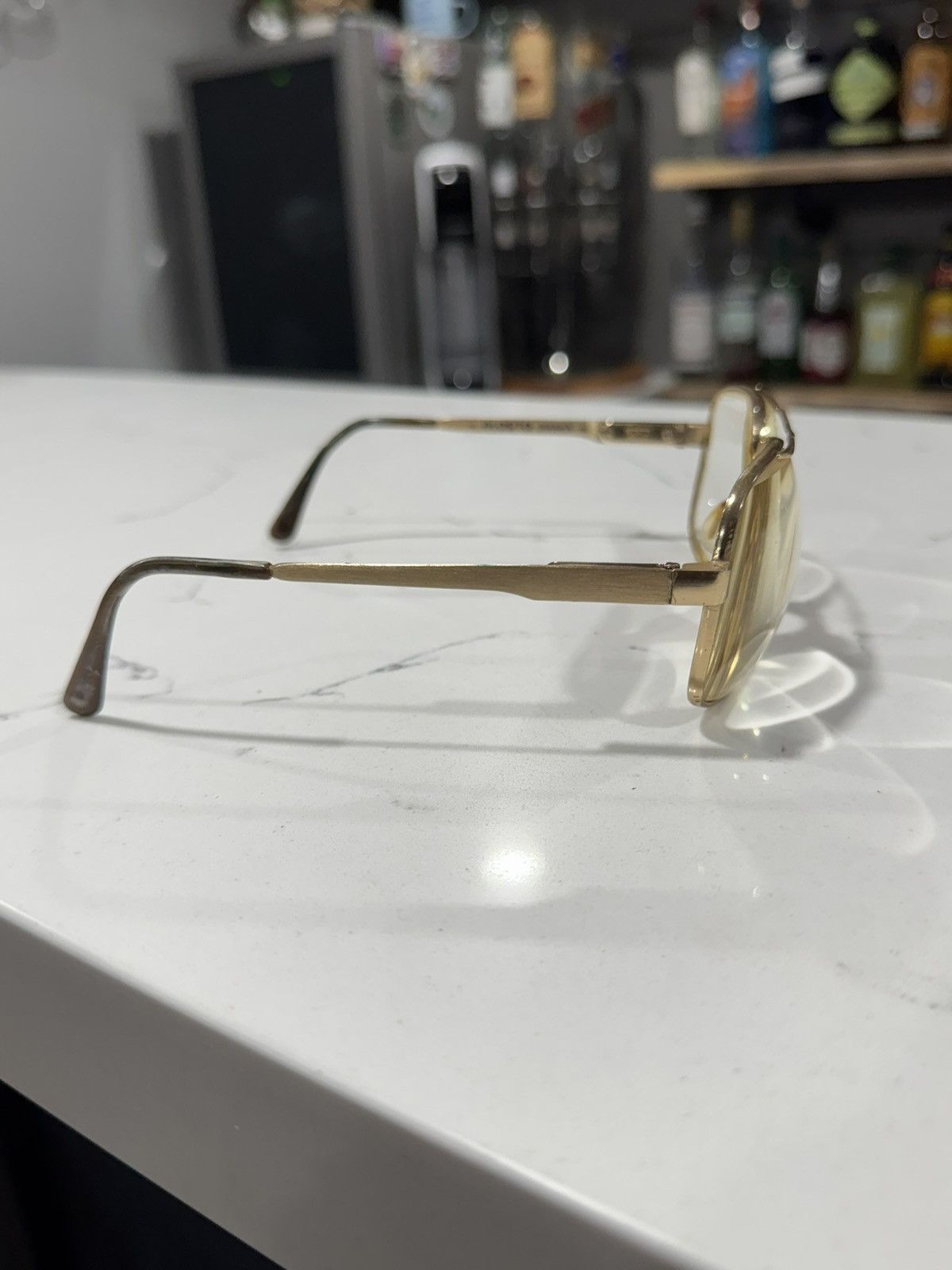 Safilo RARE Vintage AVIATORS by Safilo Elasta 3009 EYEGLASSES FRAME Size ONE SIZE - 12 Thumbnail
