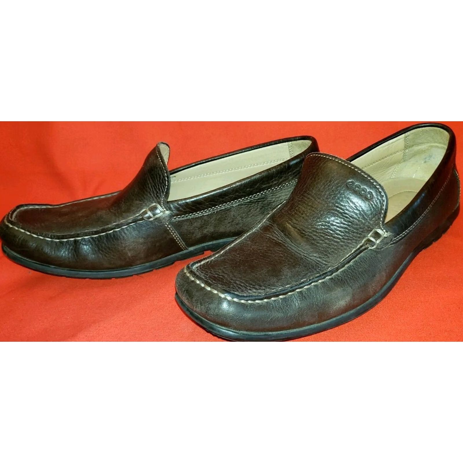 Ecco VINTAGE ECCO Driving Loafers Shirt? Size US 10 / EU 43 - 3 Thumbnail