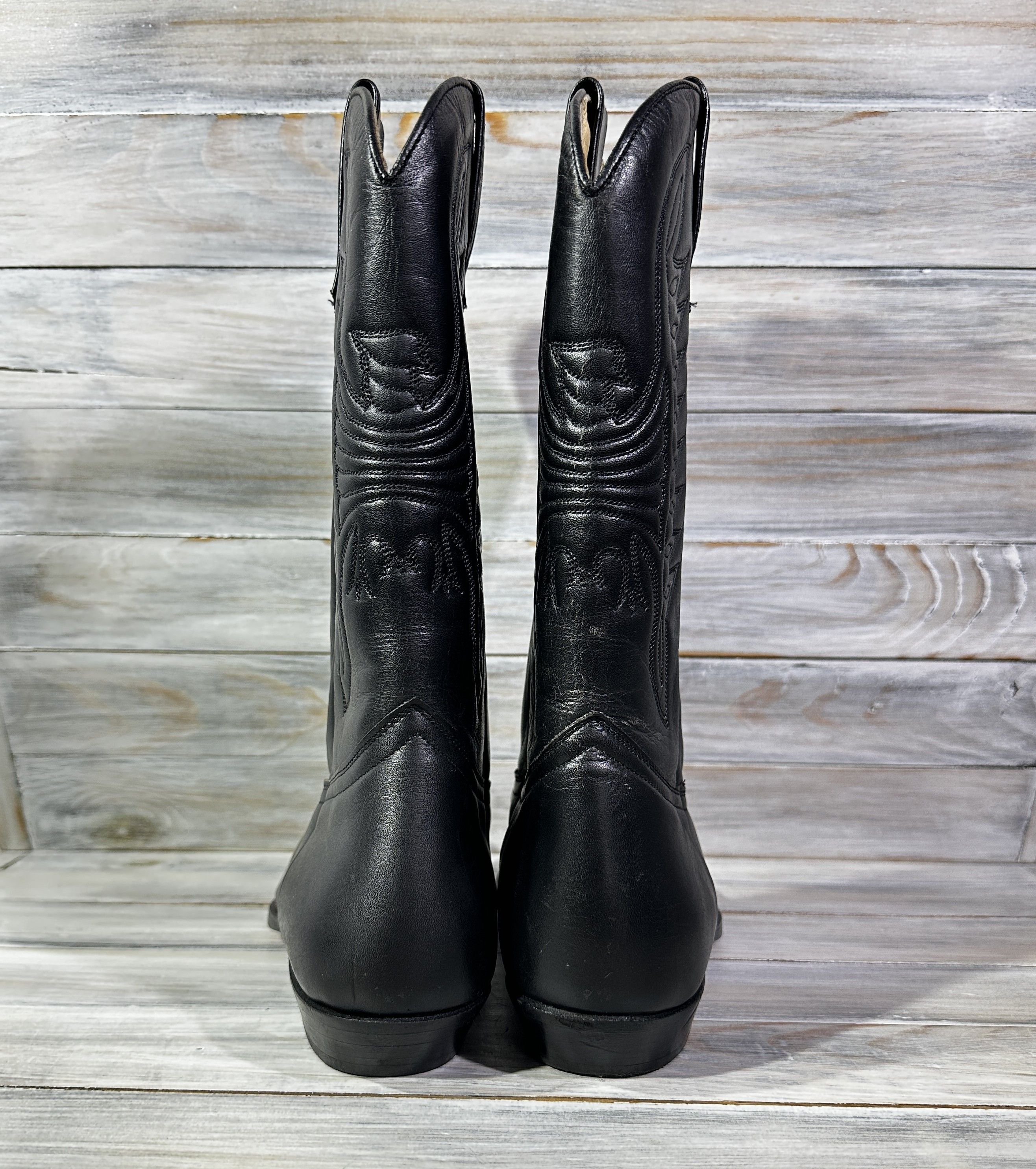 Cowboy Equipment × Leather × Sancho Boots Sancho Western Cowboy Leather Boots Size 42 Made In Spain Size US 9 / EU 42 - 6 Thumbnail