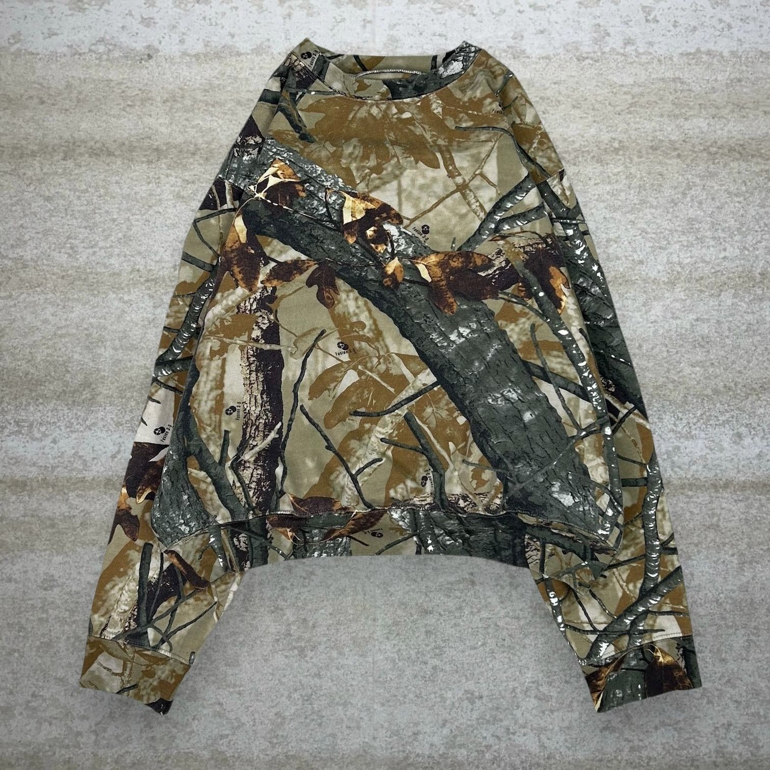 Vintage Vintage 90s Fusion 3D Sweatshirt Mens XL Camo Crewneck Size US XL / EU 56 / 4 - 1 Thumbnail