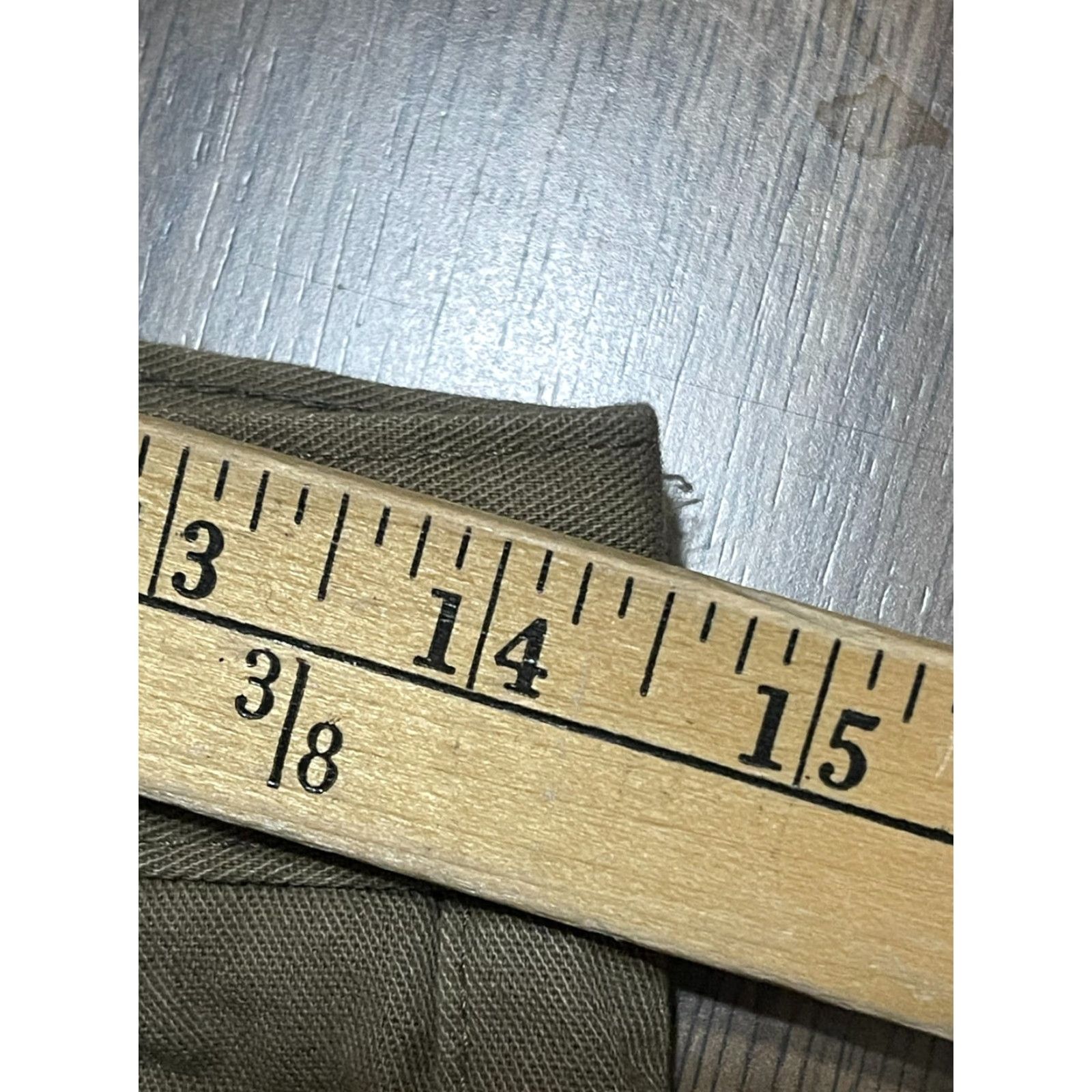 Lee Lee Shorts Men Size 30 Brown Pockets Performance Khakis Cargo Regular Front Flat Front Casual 90s? Size US 30 / EU 46 - 3 Thumbnail