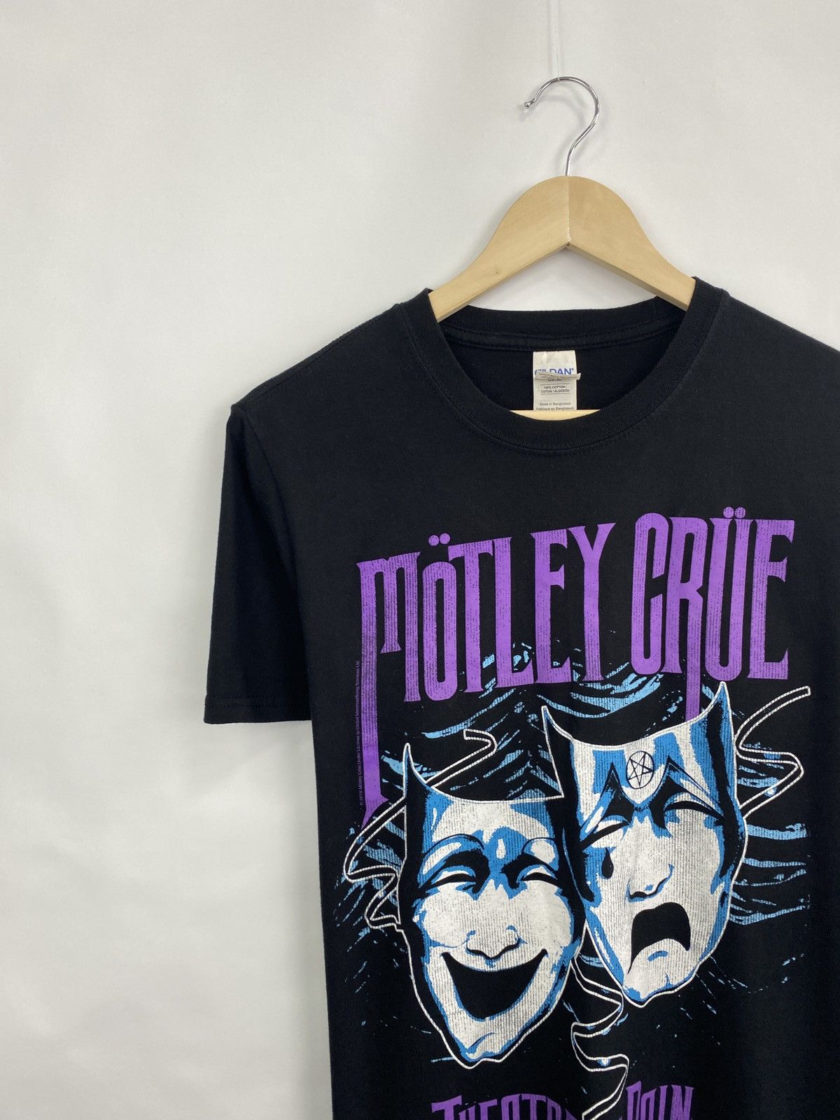 Band Tees × Vintage Vintage Motley Crue Band T-Shirt Rare Retro Size US M / EU 48-50 / 2 - 2 Thumbnail