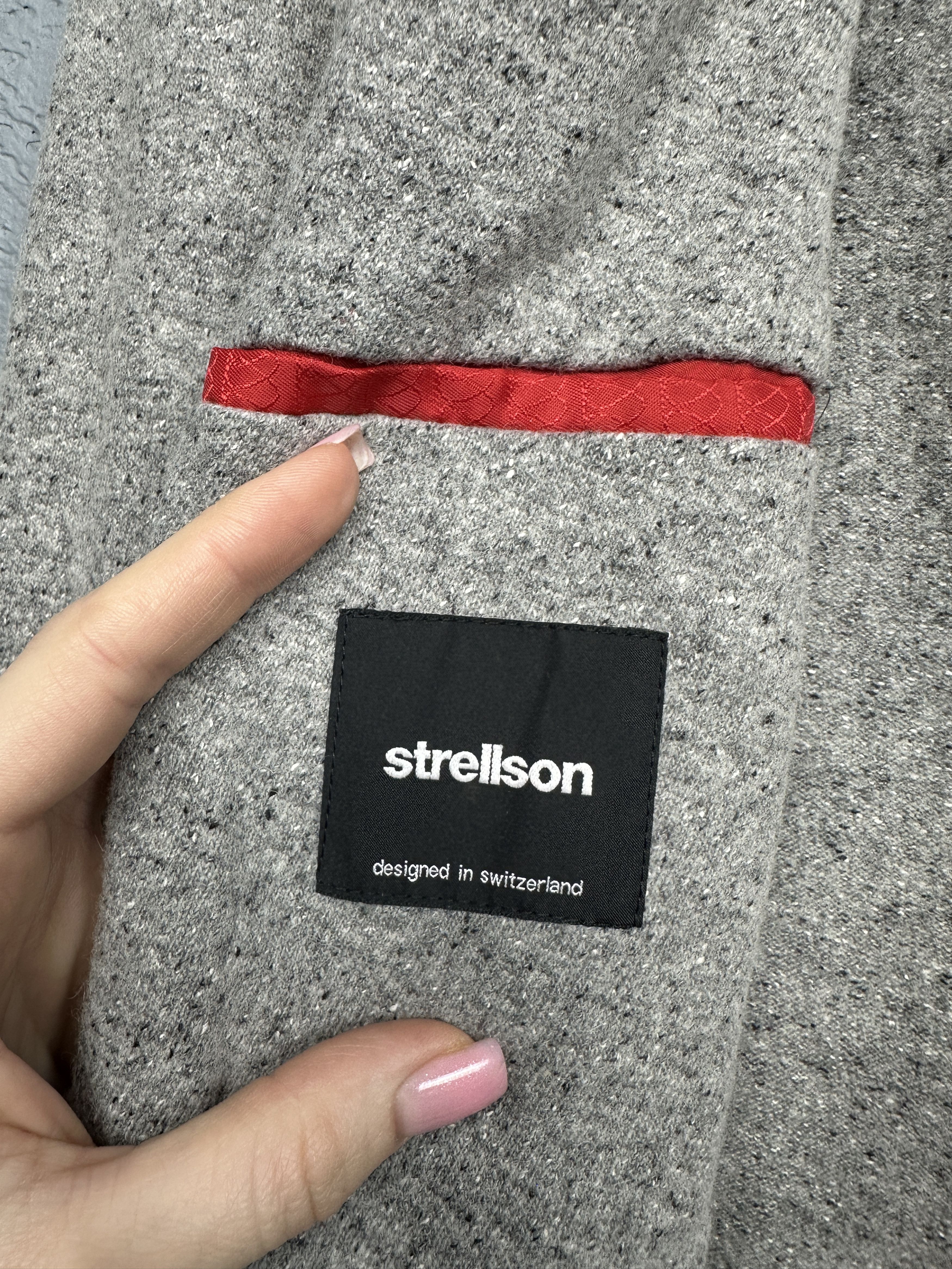 Strellson Strellson Mens Wool-Silk Blazer Jacket Size US L / EU 52-54 / 3 - 7 Thumbnail