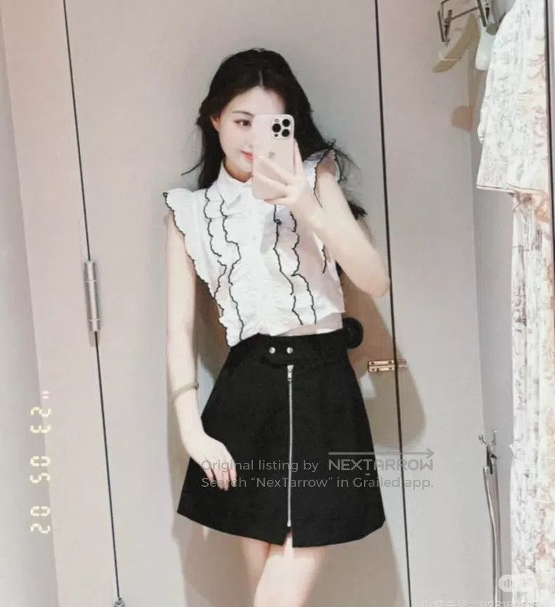 Hermes Hermes Black High Waist Short Pants Casual Skirt Size 26" / US 2 / IT 38 - 6 Thumbnail