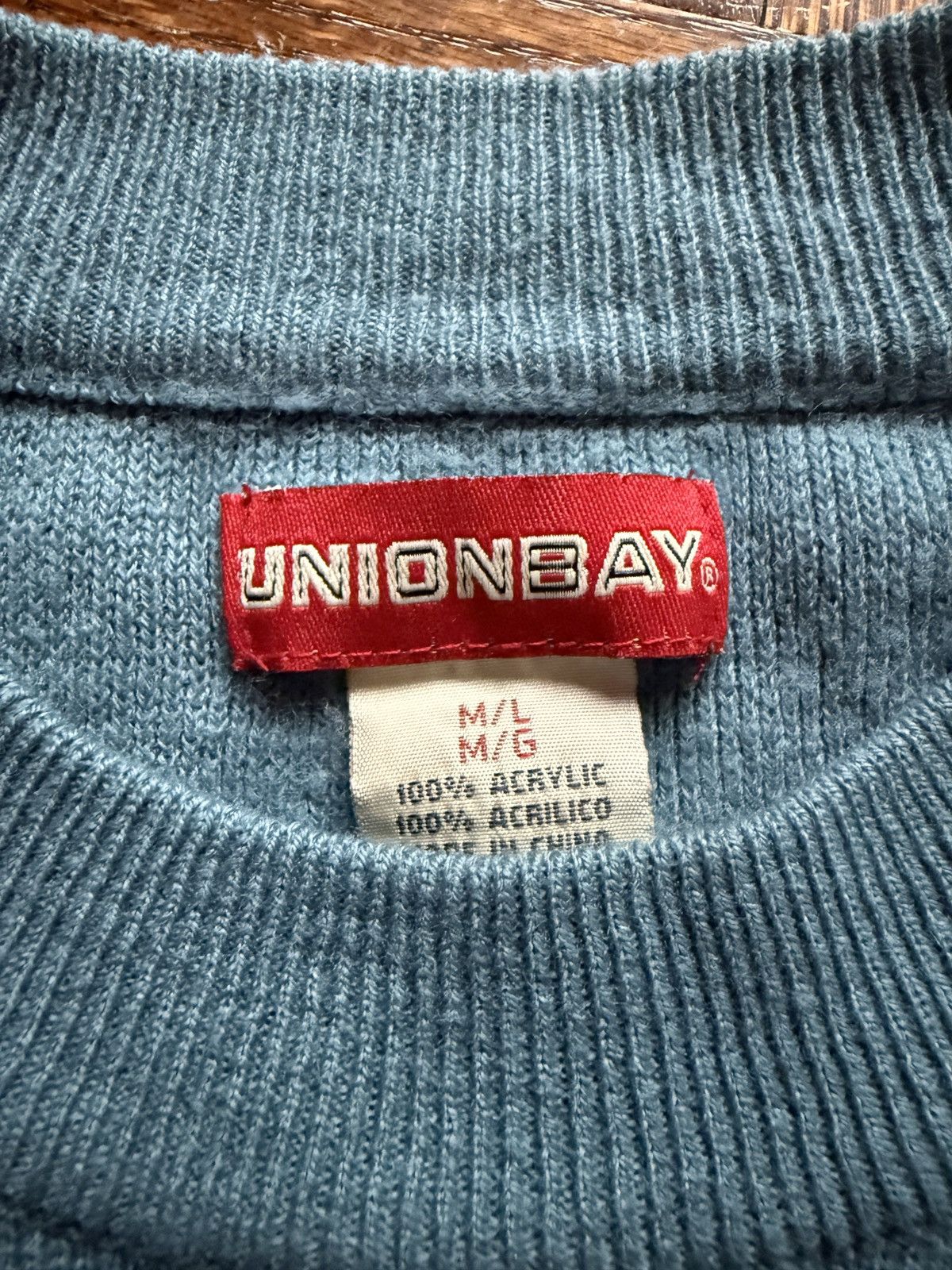 Vintage Vintage Union Bay Striped Long Sleeve Sweater Size US L / EU 52-54 / 3 - 3 Thumbnail