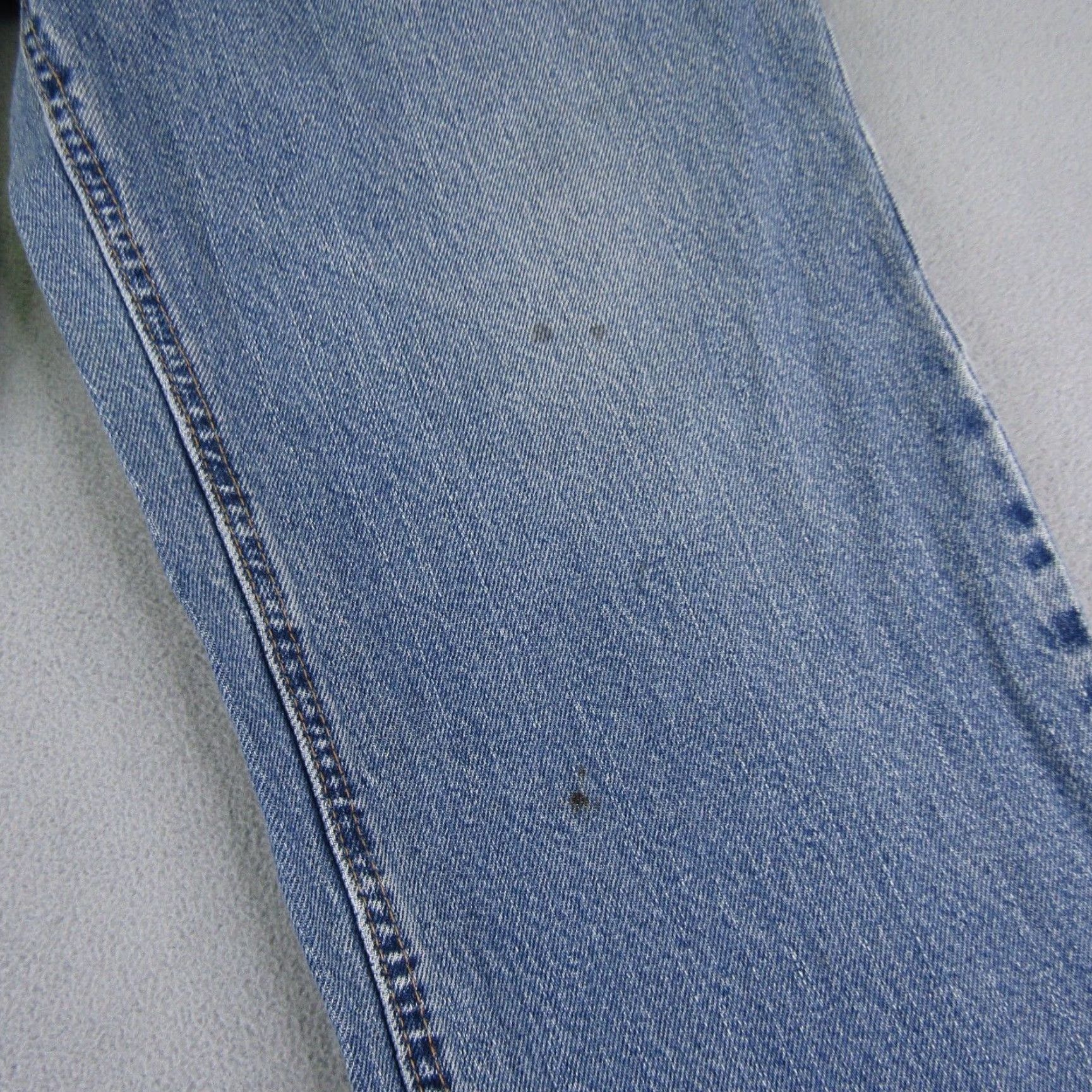 Carhartt VINTAGE Carhartt FR Jeans Mens 34x30 Blue Flame Resistant Carpenter Utility Workwear Pants Size US 33 - 5 Thumbnail