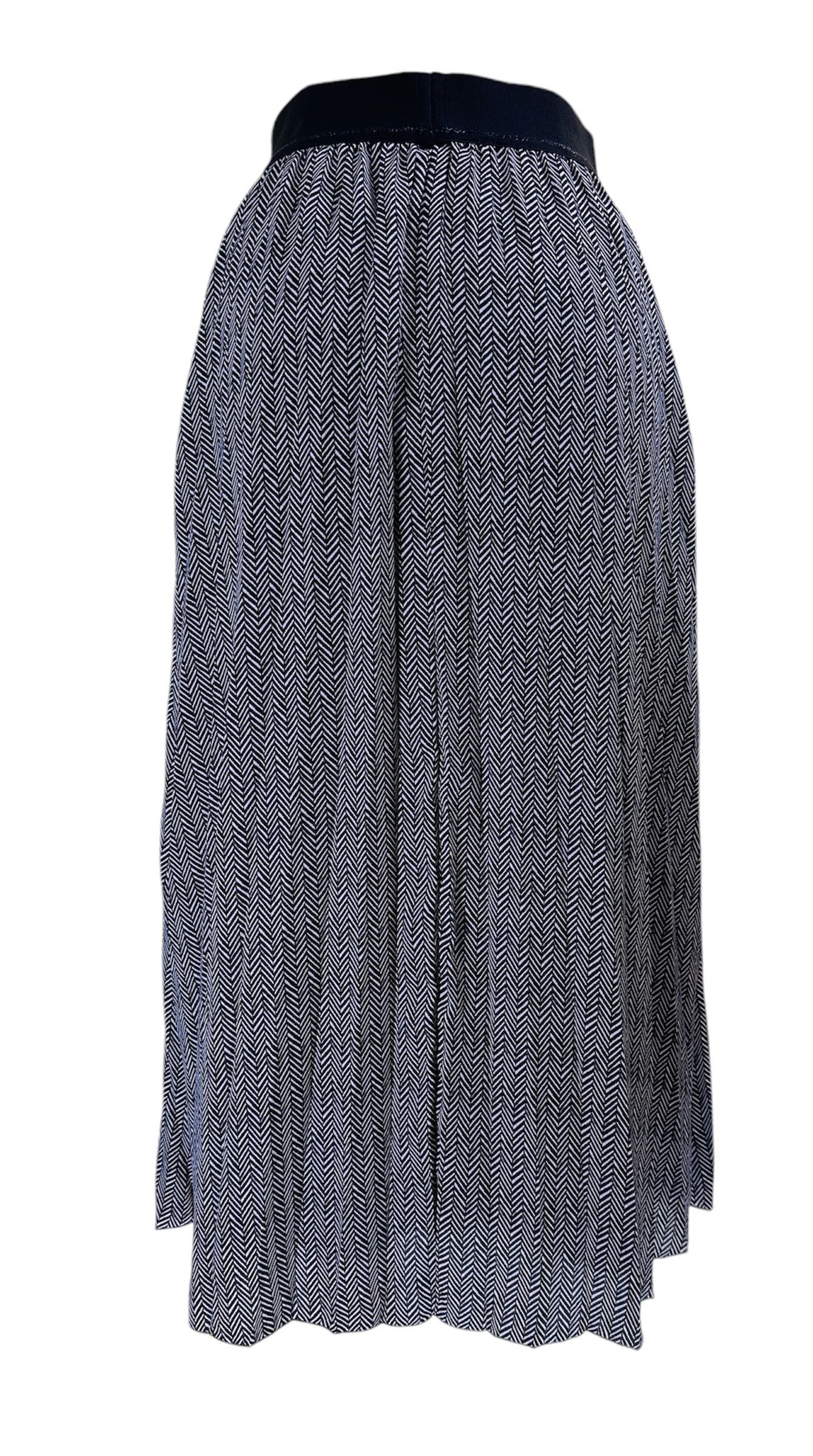 Luisa Cerano Midi skirt black white Size 30" / US 8 / IT 44 - 4 Thumbnail