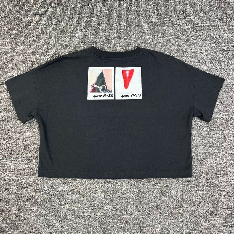 Gucci Gucci Pattern Print Short Sleeve TShirt-2505 Size XS / US 0-2 / IT 36-38 - 2 Thumbnail
