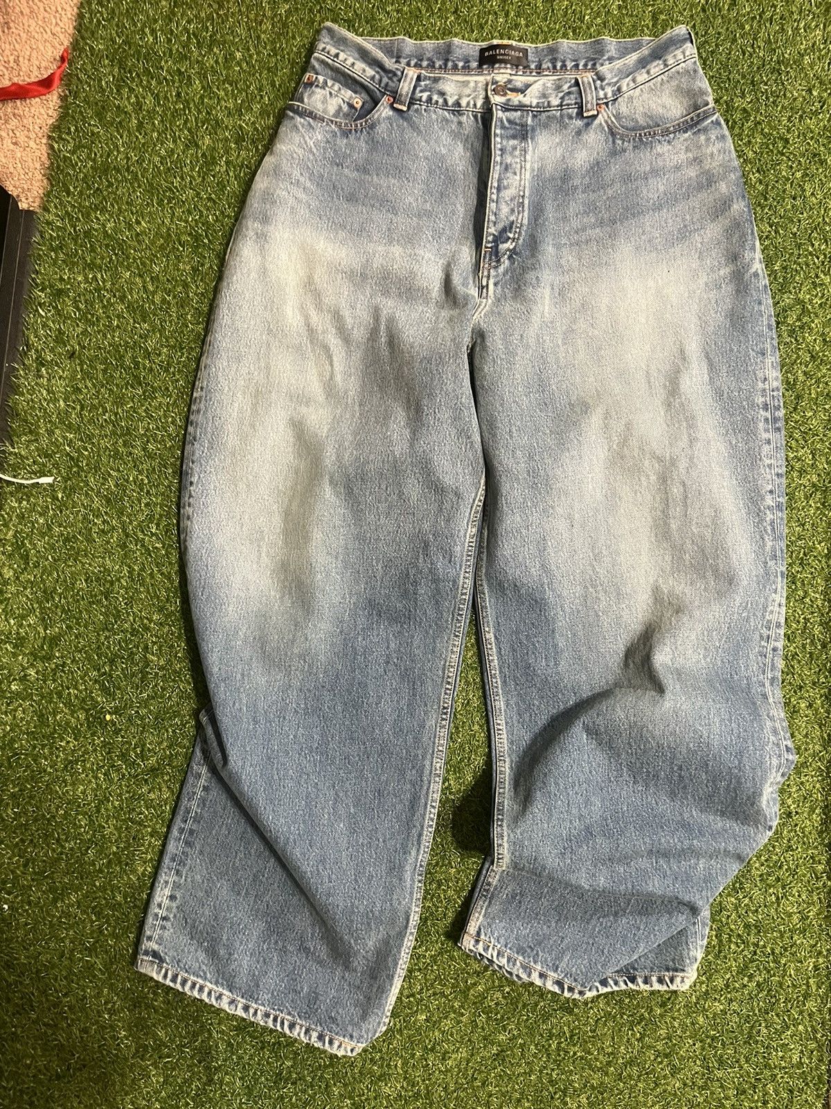 Balenciaga Baggy Denim | Grailed