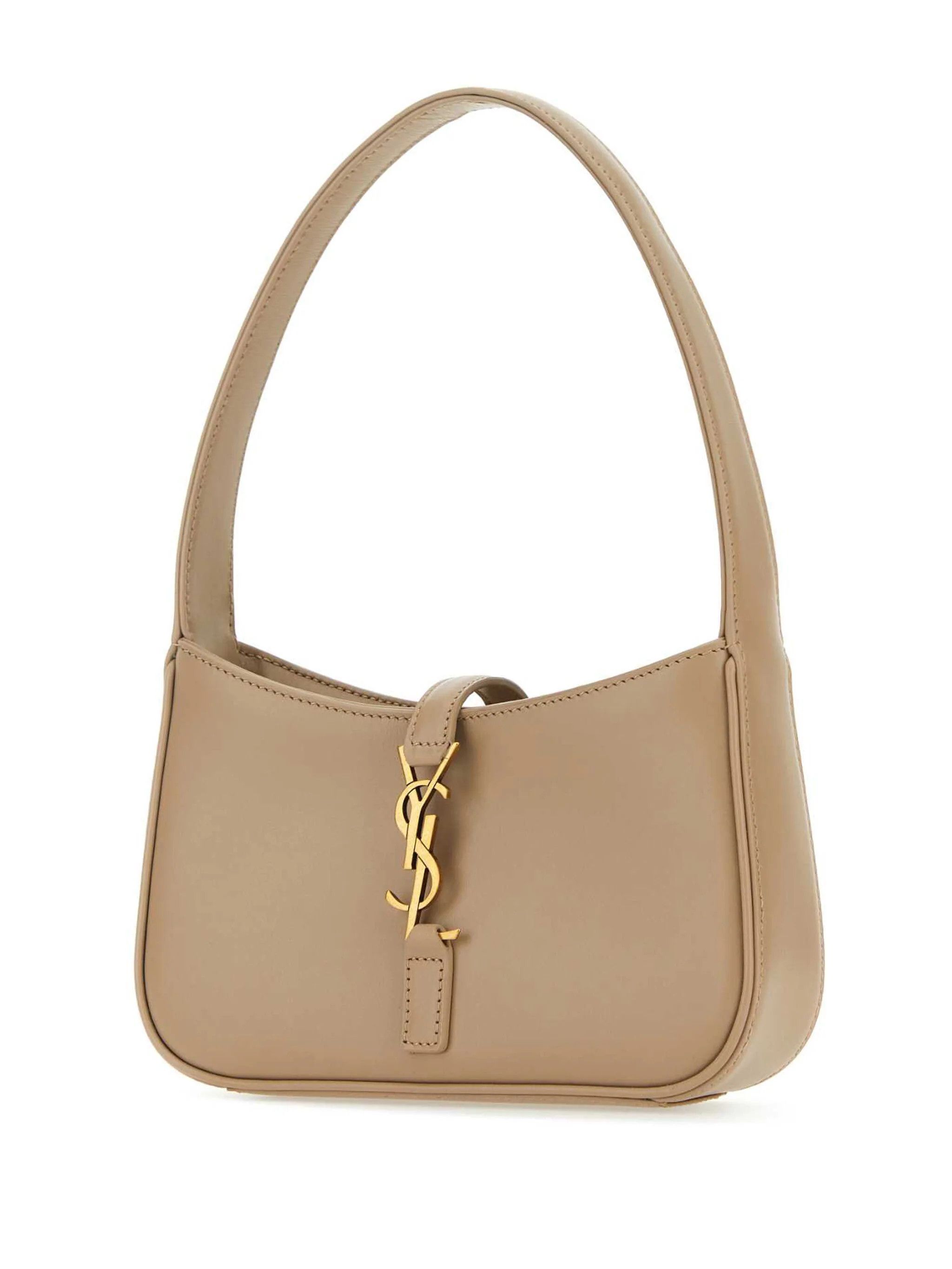 Saint Laurent Paris o1b1hav110824 Size: OS / Mini Le 5 A7 Leather Bag Rosey Sand Size ONE SIZE - 3 Thumbnail