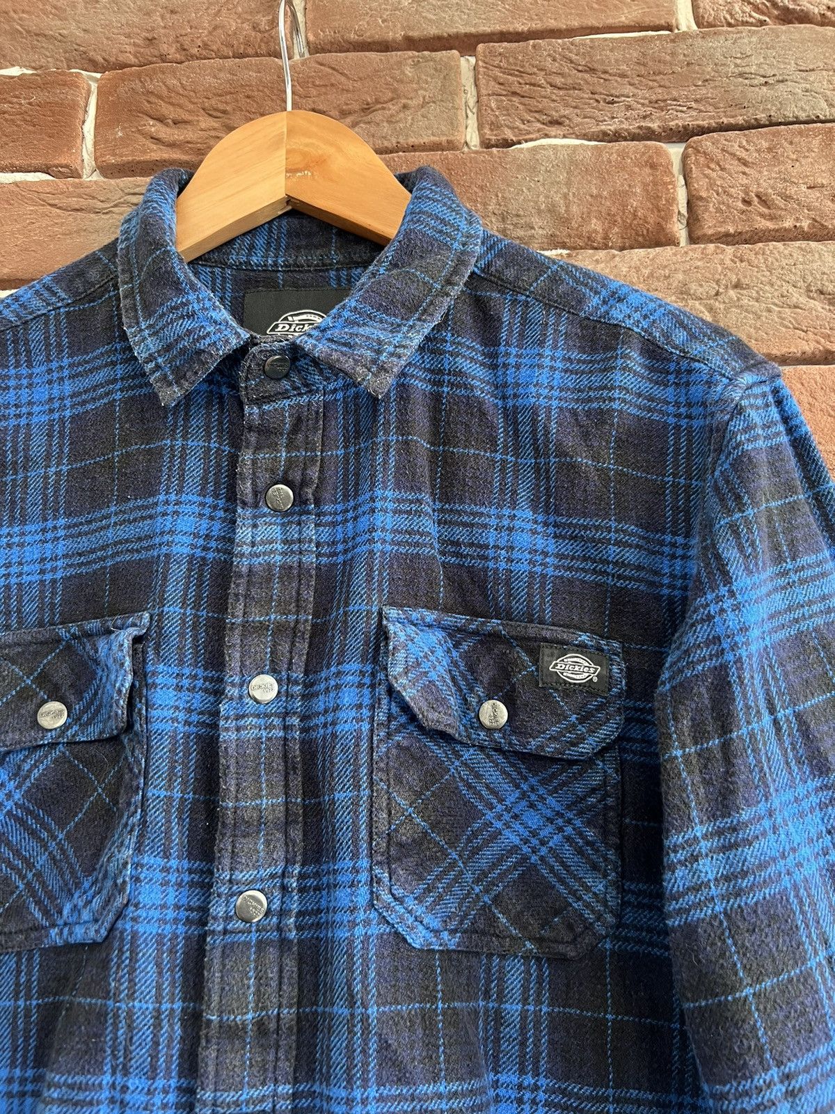 Dickies Dickies Workwear Button Up Floyd Flannel Shirt Tartan Hype Size US M / EU 48-50 / 2 - 3 Thumbnail
