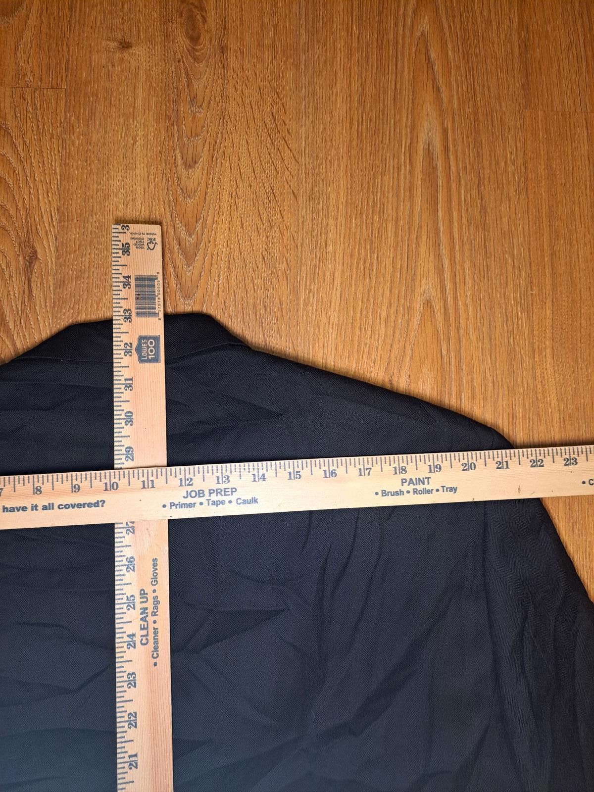 Polo Ralph Lauren Ralph Lauren Sport Coat Mens 48L Black Herringbone 100% Wool Size 48L - 11 Thumbnail