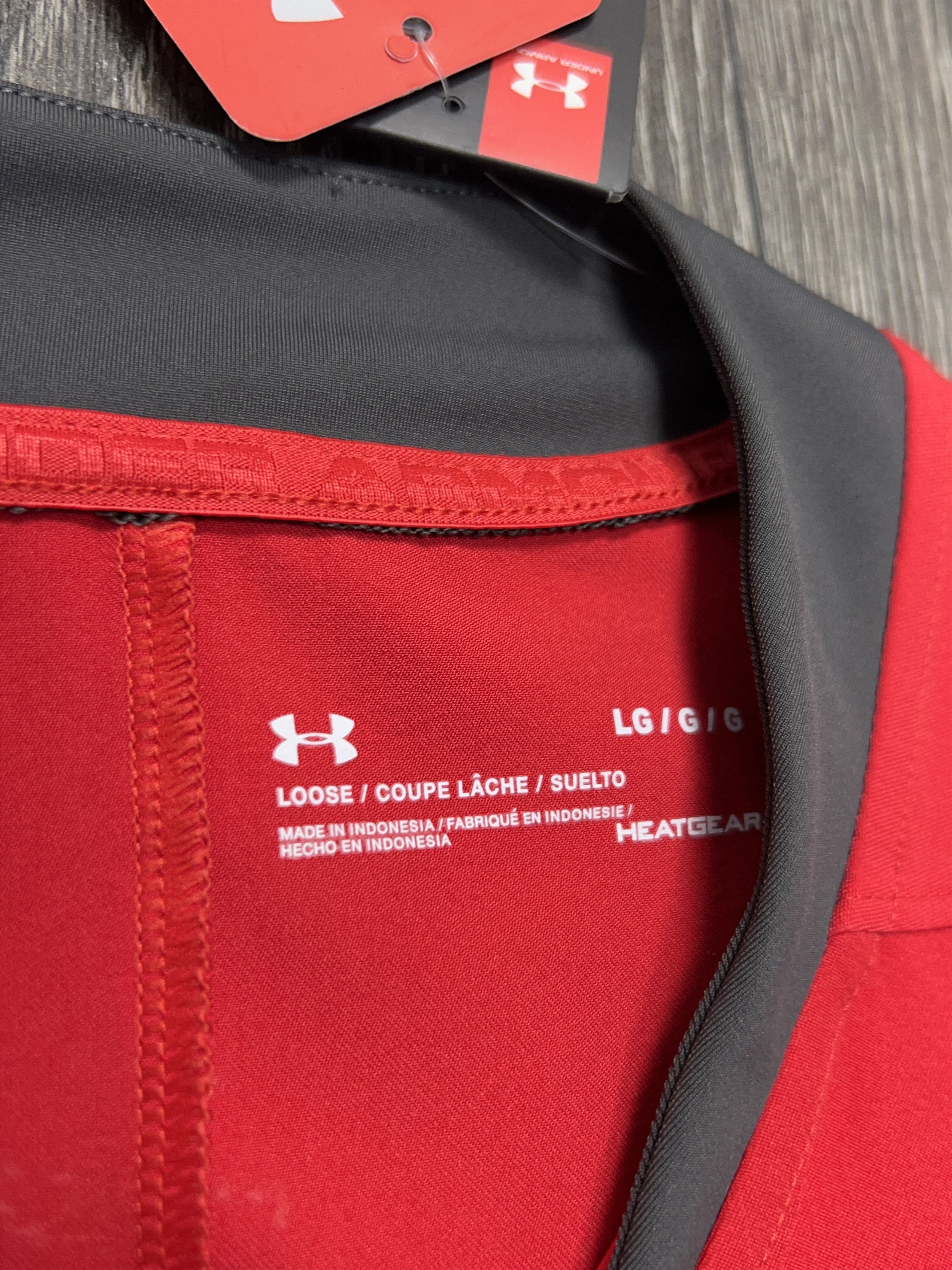 Under Armour Mens Wales Rugby Union Jersey Shirt Red Size L 50-52 Loose Size US L / EU 52-54 / 3 - 3 Thumbnail