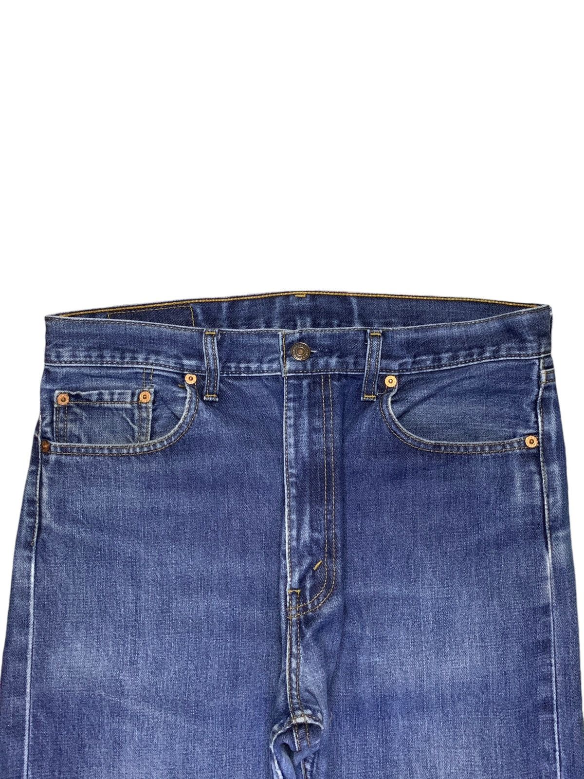 Levi's SALES🔥Vintage 90s Levis 505 Blue Wash Distress Loose Jeans Size US 33 - 4 Thumbnail