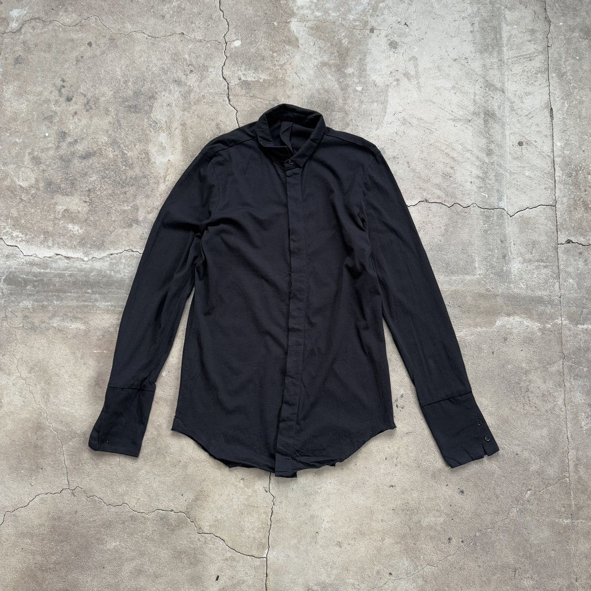 Japanese Brand Eigensinning Wien Avant Garde Button Up Cotton Shirt Size US S / EU 44-46 / 1 - 1 Thumbnail