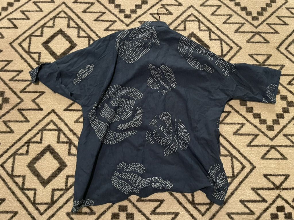 11.11 / eleven eleven *NWT* High-neck Bandhani Dyed Organic Cotton Shirt Size US L / EU 52-54 / 3 - 2 Thumbnail