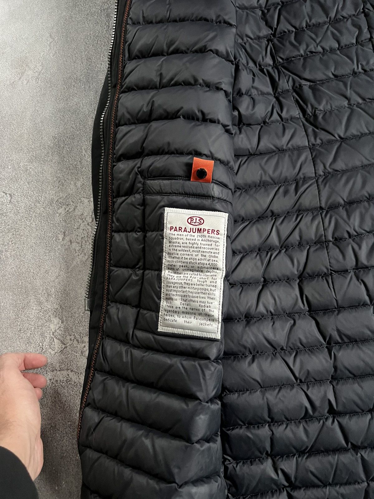 Parajumpers Parajumpers Long Winter Parka Down Jacket Black Natural Sz M Size M / US 6-8 / IT 42-44 - 8 Thumbnail