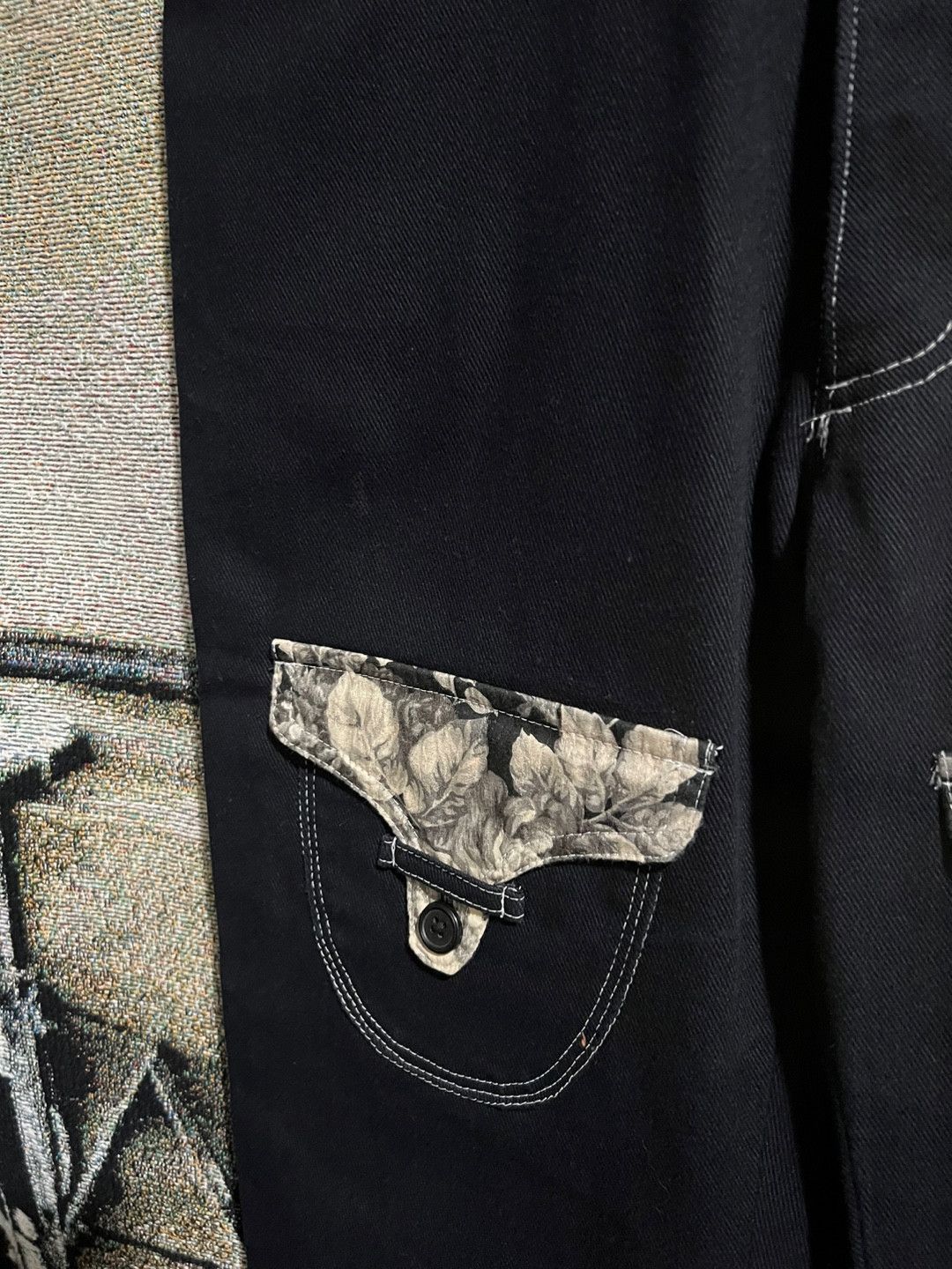 Japanese Brand Flower cotton pocket pants Size US 30 / EU 46 - 3 Thumbnail