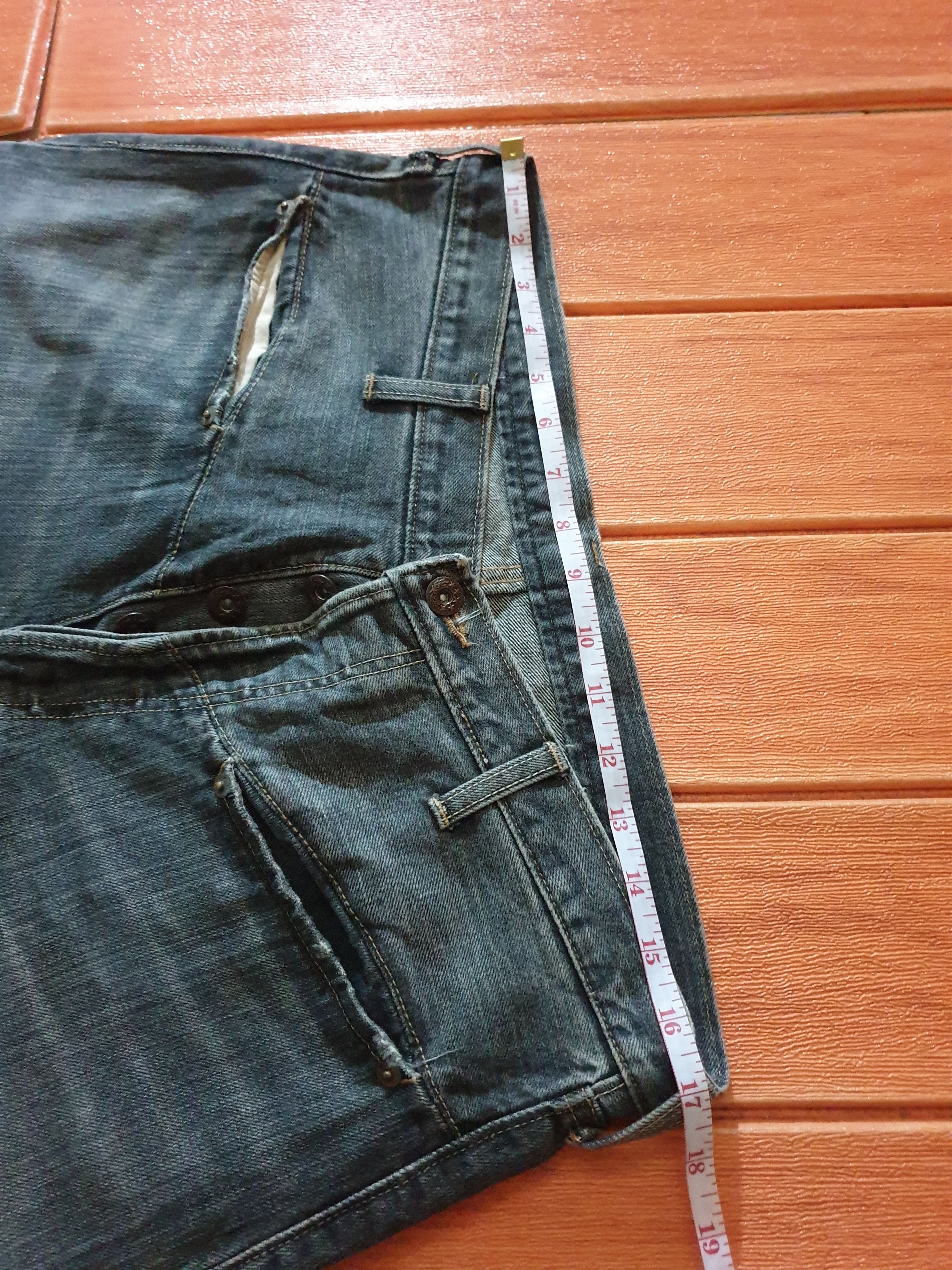 Sifury Sifury Japanese brand denim pant Size US 34 / EU 50 - 11 Thumbnail