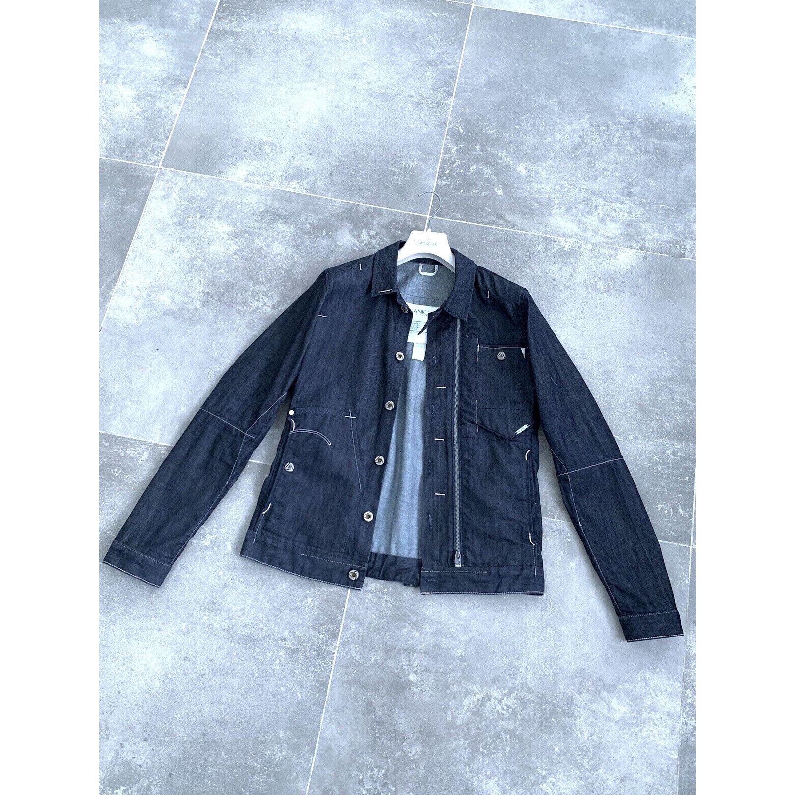 G-Star Mens G-STAR ORGANIC Raw Alcatraz Denim Jacket Coat SZ M EU48 Size US M / EU 48-50 / 2 - 1 Thumbnail