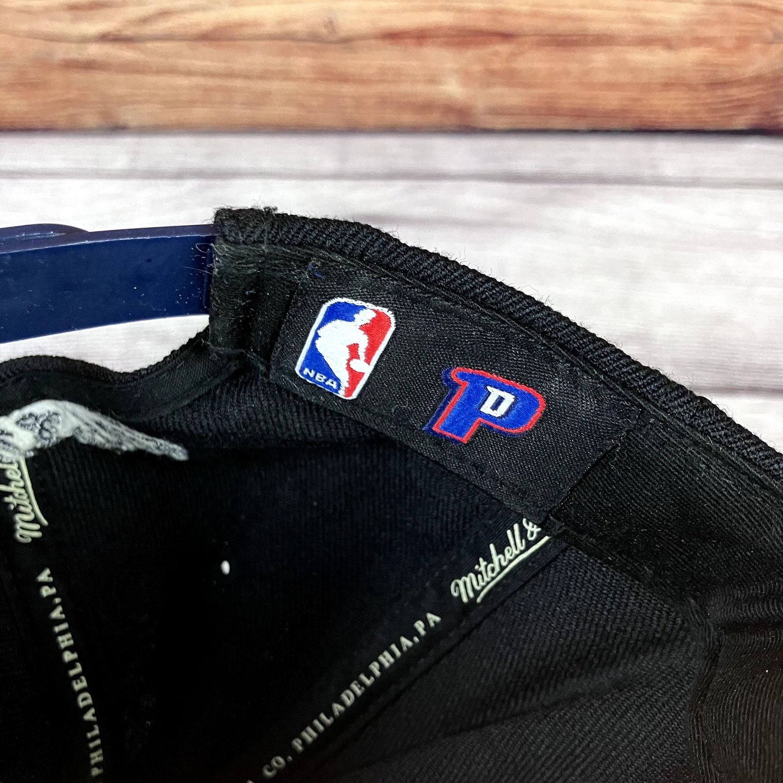 Mitchell & Ness Mitchell & Ness Detroit Pistons NBA Basketball Snapback Hat Size ONE SIZE - 5 Thumbnail