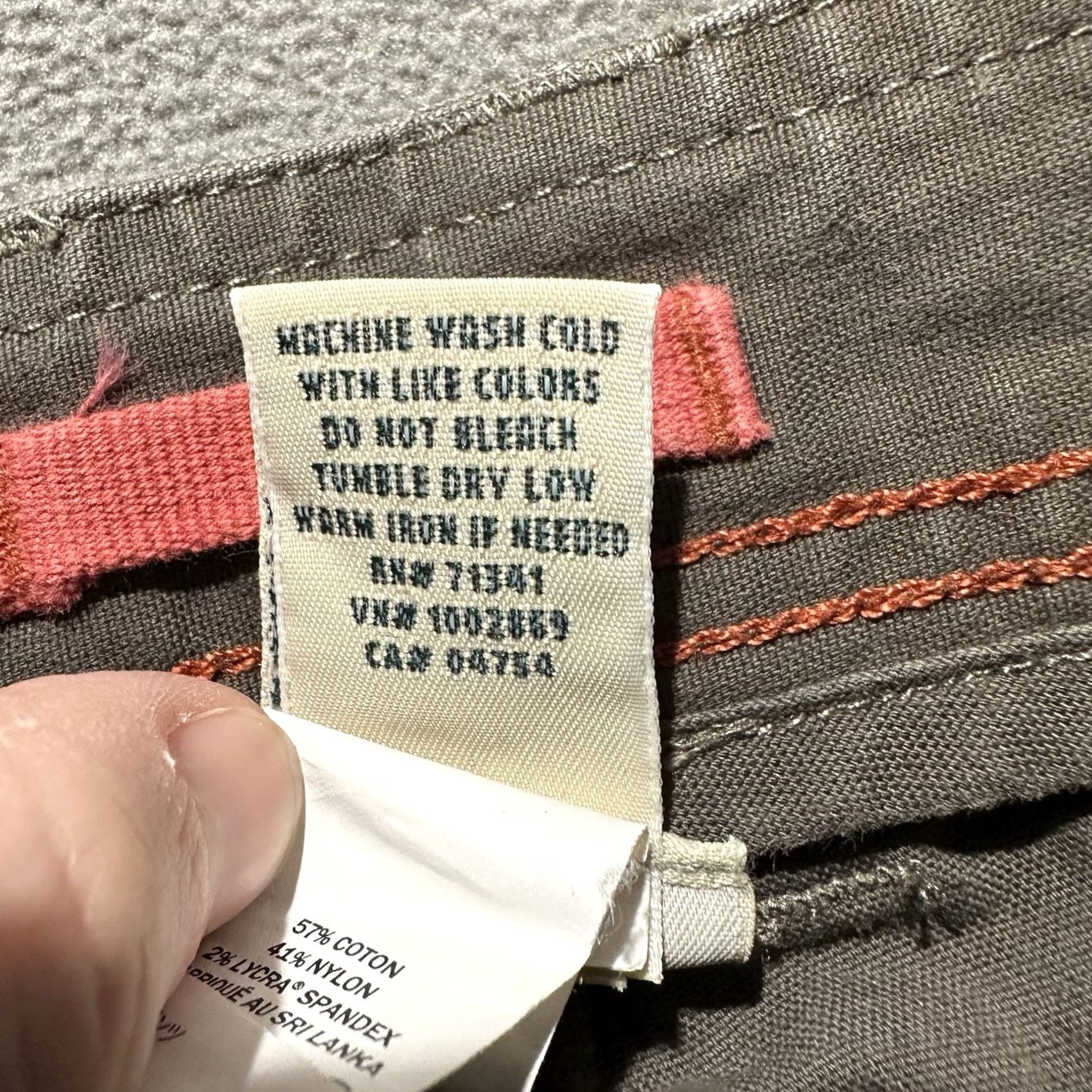 Vintage L.L. Bean Cresta Hiking Shorts Men 34 Brown Cargo Pockets 9" Inseam Canvas Cotton Nylon Outdoor Cargo Pocket Size US 32 / EU 48 - 4 Thumbnail