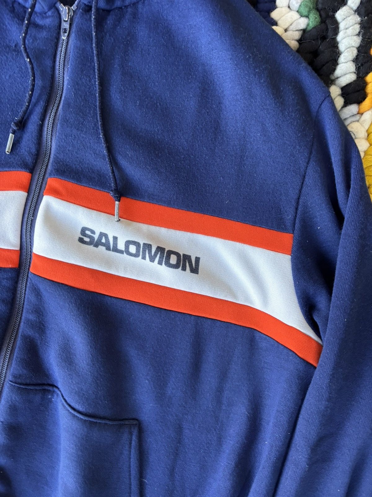 Salomon Rare Vintage Salomon Zip Up Hoodie Size US M / EU 48-50 / 2 - 4 Thumbnail