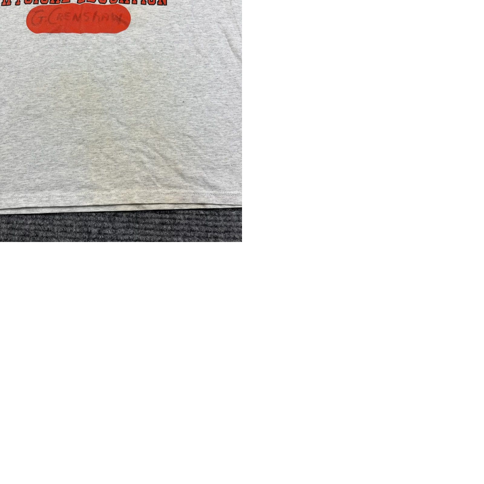 Russell Athletic VINTAGE Southeast Highschool Gym Sport T-Shirt Large 90s Russell Athletic Gray Graphic Short Sleeve Crew Neck Men Size US L / EU 52-54 / 3 - 9 Thumbnail