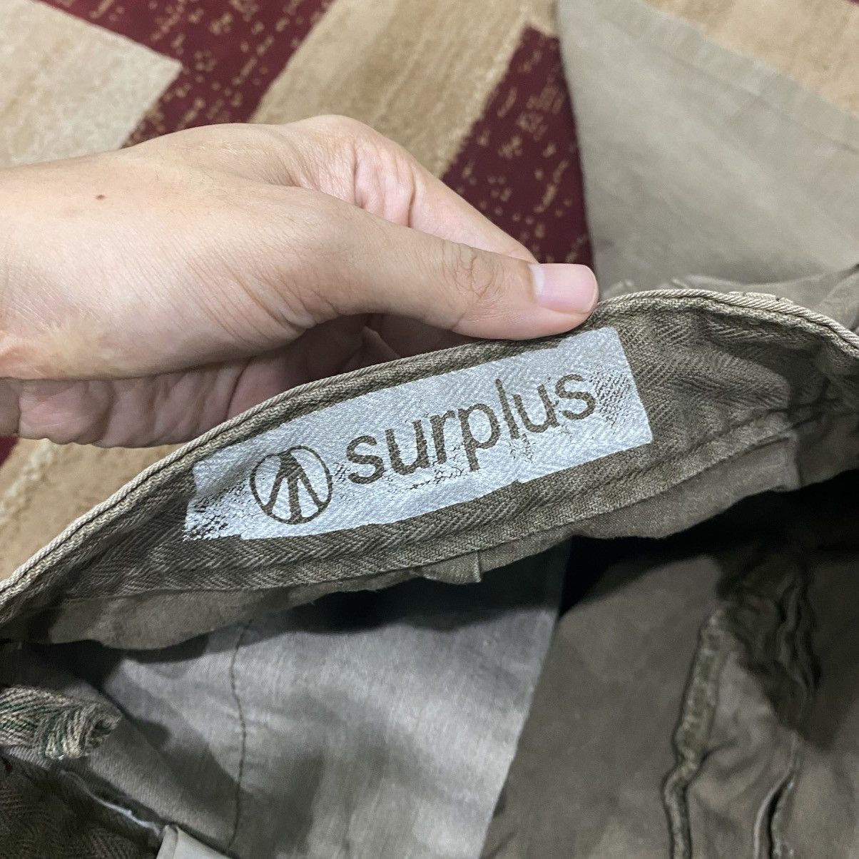 If Six Was Nine Bondage Style Surplus Multipocket Cargo Flared Pants Size US 32 / EU 48 - 16 Thumbnail