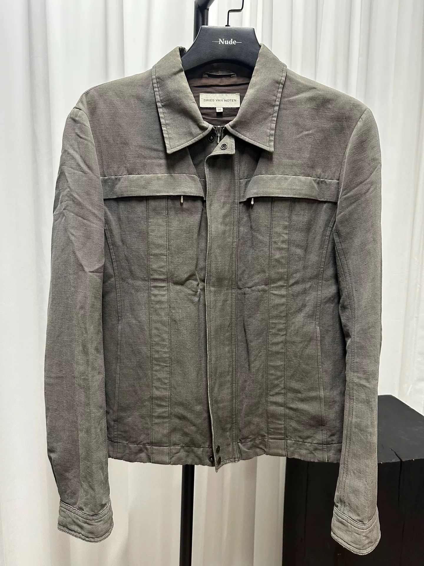 Dries Van Noten Dries Van Noten Gray Jacket Size 50 Size US M / EU 48-50 / 2 - 1 Thumbnail