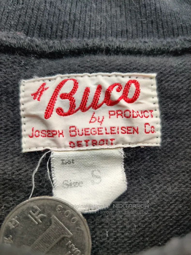 Buco Buco Motorcycle knitted sweatshirt Size US M / EU 48-50 / 2 - 3 Thumbnail