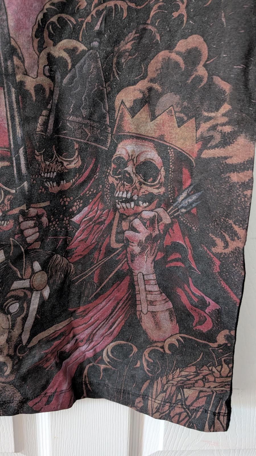 Other Metallica T-Shirt Black Size Small Band 2021 Skull Rider Art Size US S / EU 44-46 / 1 - 5 Thumbnail