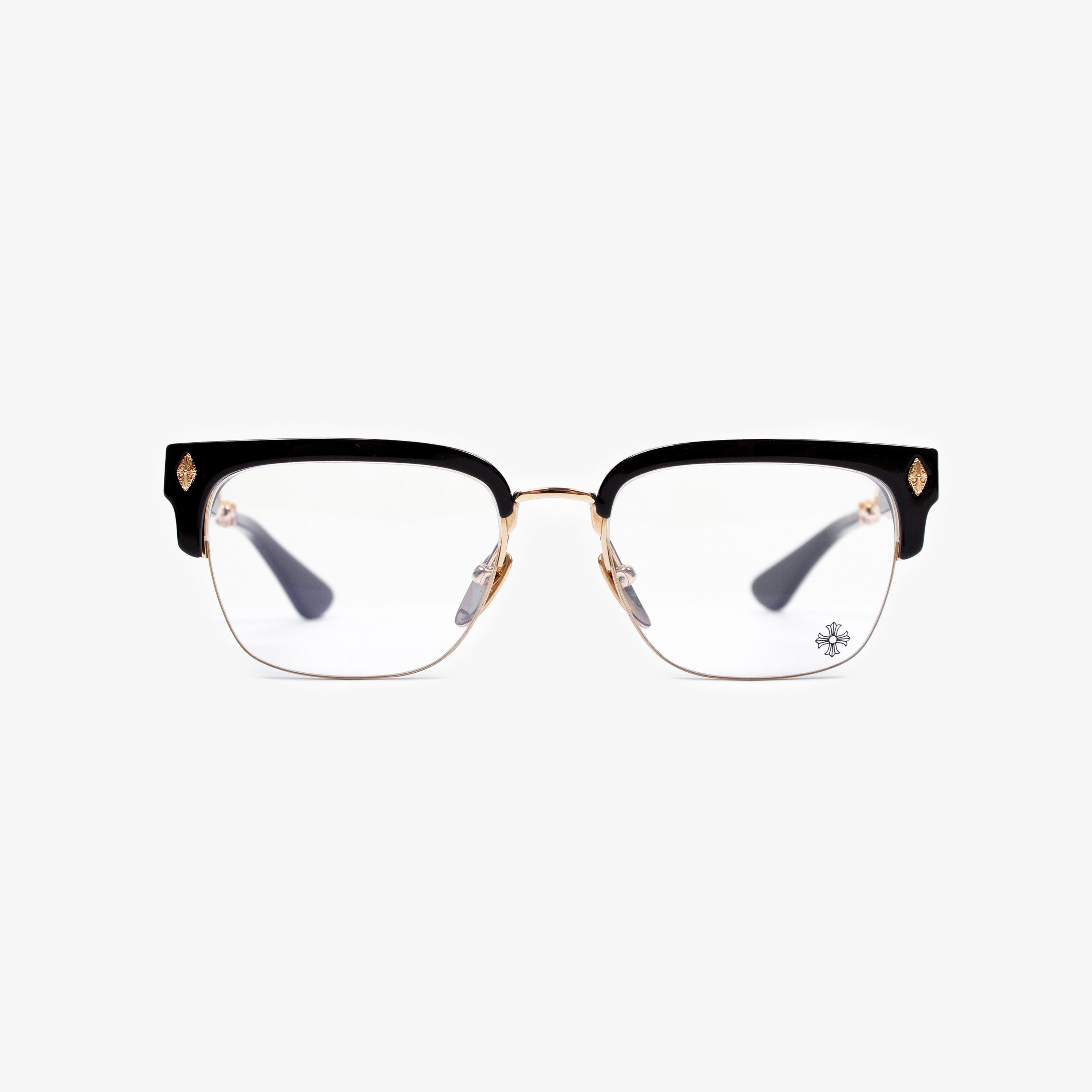 Chrome Hearts CHROME HEARTS BLACK EVANGELIST GLASSES Size ONE SIZE - 2 Thumbnail