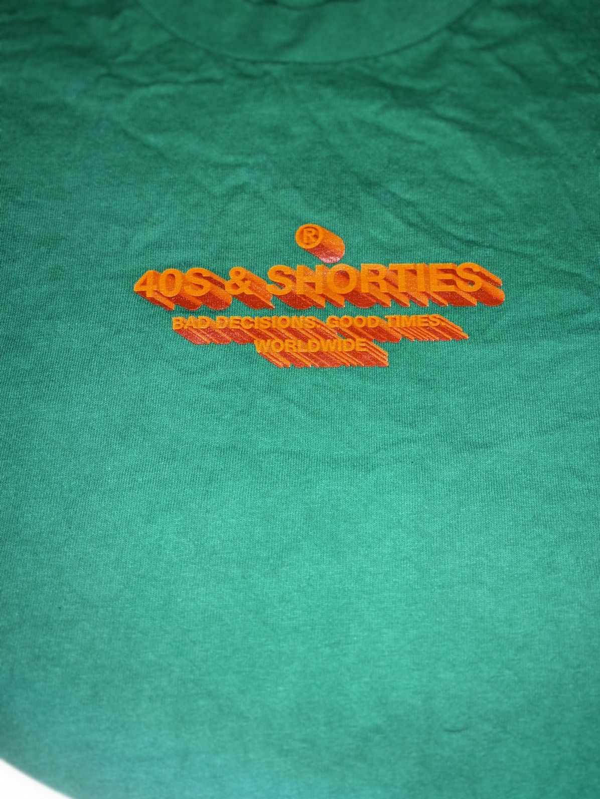 40's & Shorties 40’s and shorty’s green and orange T-shirt Size US M / EU 48-50 / 2 - 1 Thumbnail