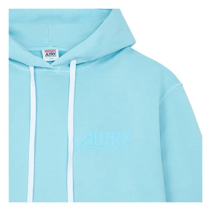 AUTRY o1y0526 Hoodie in Sky Blue Size US S / EU 44-46 / 1 - 2 Thumbnail
