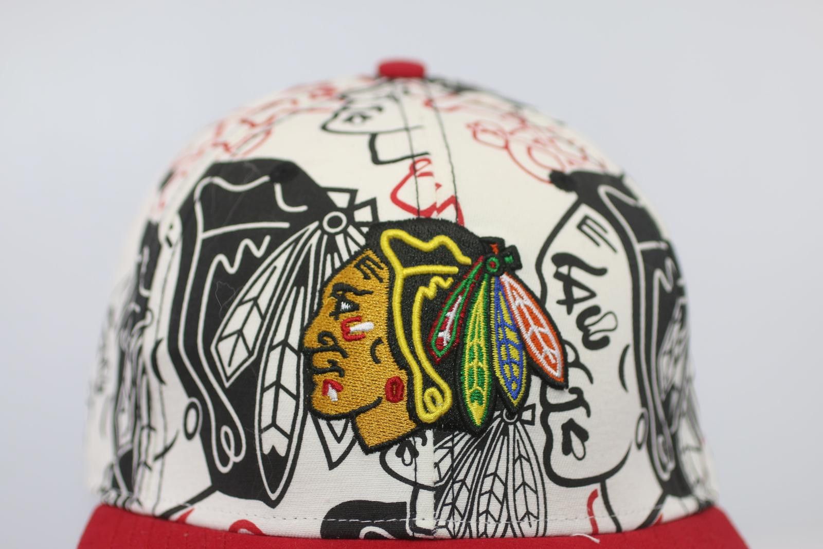 Blackhawk! Chicago Blackhawks Bravado Captain 47 Brand Adjustable cap Size ONE SIZE - 3 Thumbnail
